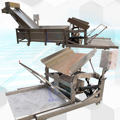 SUS304 Praktische visverwerkingsapparatuur anti-corrosie stabiel