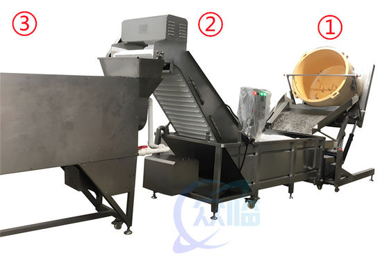 Industrial Shrimp Deheading Machine SUS316 Durable For Head Cutting
