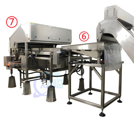 Industrial Shrimp Deheading Machine SUS316 Durable For Head Cutting