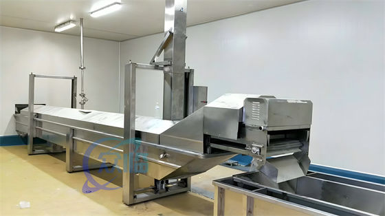 500-600KG/H Shrimp Cooking Machine Stable With PLC Touch Screen