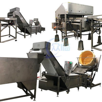 50Hz Stable Shrimp Screening Machine , Stainless Steel Shrimp Cutting Machine