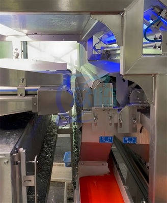Shrimp deheading automatic assembly line Shrimp head removal machine for seafood processing factory