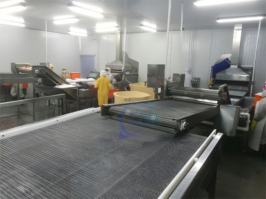 Sushi Shrimp Machine multitudinous cooking machine Sushi Shrimp Production Line steamed shrimp machine