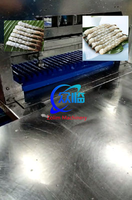 2.25KW Tempura Shrimp NOBASHI Stretching Machine, Shrimp Extending Machine