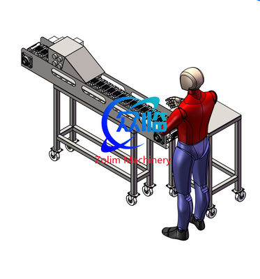 Goede prijs High Speed Shrimp Processing Machine, Shrimp Cutting Machine voor Nobashi online