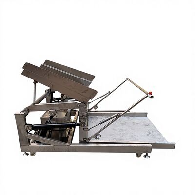 Goede prijs Hoogstabiele automatische grondstofturner 2,2 kW automatische omdraaimachine Grote capaciteit grondstofopheffende tank online