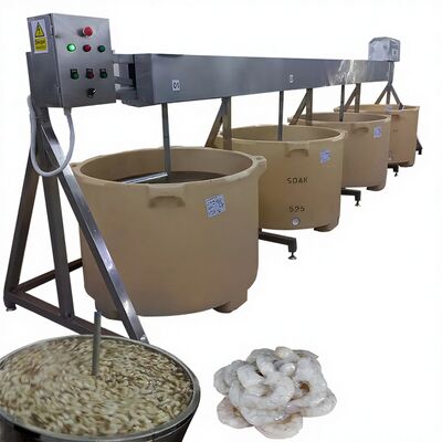 Goede prijs Automatische garnalenbederfmachine blender multifunctie 1.1KW visbederfmachine vismixer automatische roermachine online