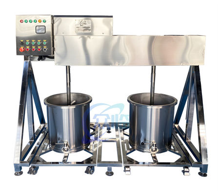 Roestvrijstalen weefmachine Multiscene 380V voor garnalenverwerking