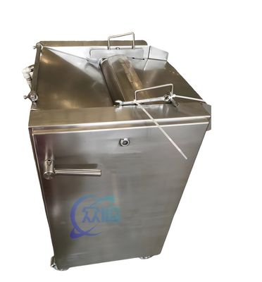 Duurzame 0,68 kW visvelmachine anti corrosie 249KG