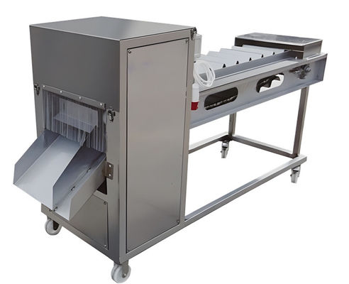 Goede prijs SUS304 Industriële vissnijmachine 380V 60-90 stuks/min online
