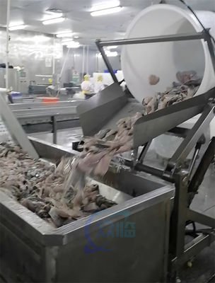 Duurzaam 2200W Zeevruchten Verwerkingsapparatuur slijtvast 300KG
