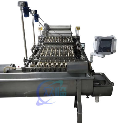 Multifunktioneel garnalen schilmachine PLC roestvrij staal 304 materiaal