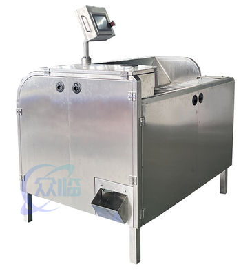 1.5KW Praktische garnalen schilmachine Multiscene roestvrij staal materiaal
