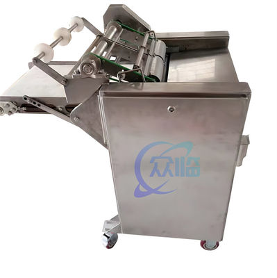 Goede prijs 50Hz 3P vishuid reinigingsmachine anti corrosie 300-400KG/H online
