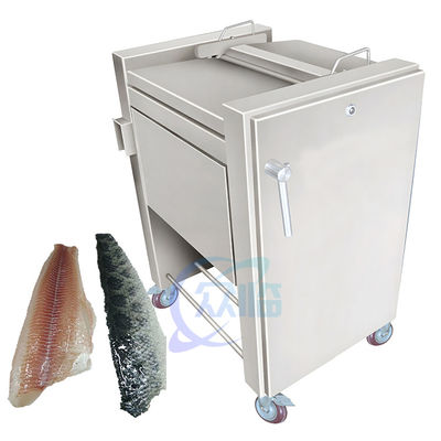 SUS304 Stable Fish Skinning Machine Automatisch voor het schillen van tilapia