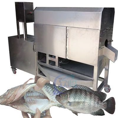 Commerciële tilapia viscera remover gutting machine stabiel tegen erosie