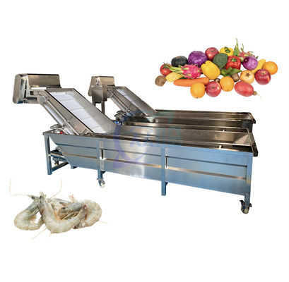 Goede prijs Duurzame viswasmachine voor vis en zeevruchten Multifunctionele 4200x1600x1200mm online