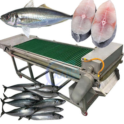 Goede prijs Mackerel vis schoonmaak- en snijmachine stabiel tegen erosie online
