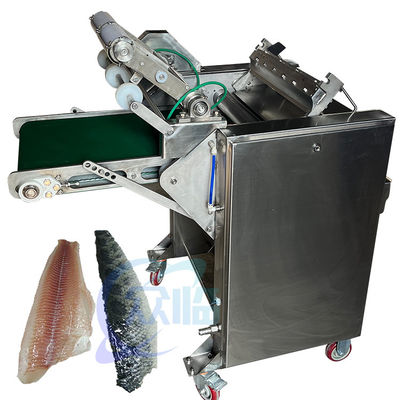 Goede prijs 300-400 kg/uur visschilmachine 1200x600x930 mm voor industrieel gebruik online