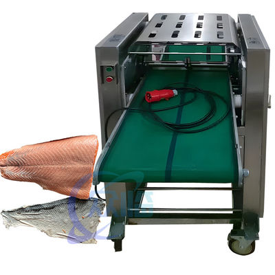 Tilpia Calvia Huid Peeling Machine Automatische roestvrij staal Kleine vis huid verwijderen Peeling Snijden Schil Machine F