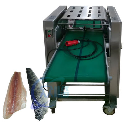 Tilpia Calvia Huid Peeling Machine Automatische roestvrij staal Kleine vis huid verwijderen Peeling Snijden Schilpen Machine
