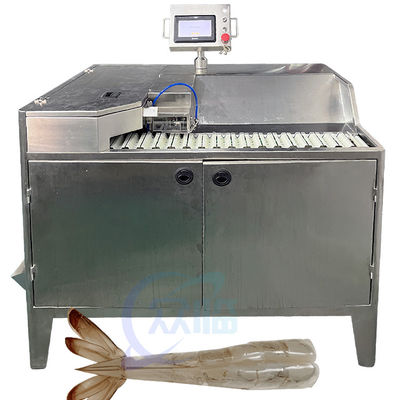Productielijn voor garnalenverwerking Automatische garnalenhuidmachine All-in-one machine