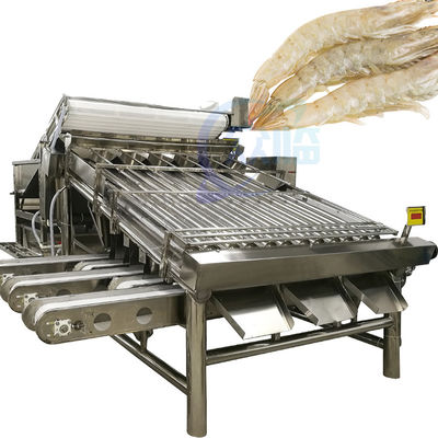 Sortmachine voor de sortering en indeling van kreeft