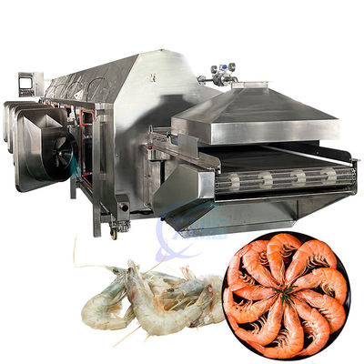 energiebesparende kookmachine Sushi garnalen Productielijn kookmachine energiezuinige voedselverwerker Garnalen koken