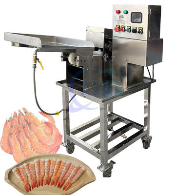 Goede prijs 60-80pcs/Min Cooked Shrimp Sushi Cutting-de Snijder van de de Garnalenbuik van Machinesushi online
