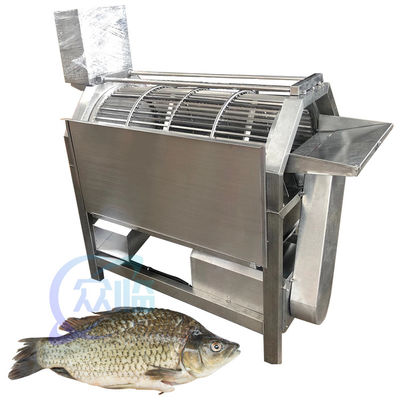 Goede prijs Zeevruchtenverwerkende installaties machines en apparatuur efficiënt vis schubben te verwijderen tilapia Rotary Drum type vis ontkalker online