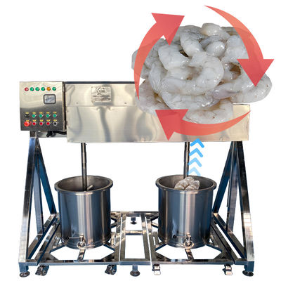 Goede prijs Van de de Garnalenverwerking van de garnalen de Doorwekende Mixer van de de Machineonderdompeling van de de Mixerisolatie van de het Vatmixer Automatische Mixer online