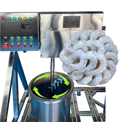 Goede prijs Van de de Garnalenverwerking van de garnalen de Doorwekende Mixer van de de Machineonderdompeling van de de Mixerisolatie van de het Vatmixer Automatische Mixer online
