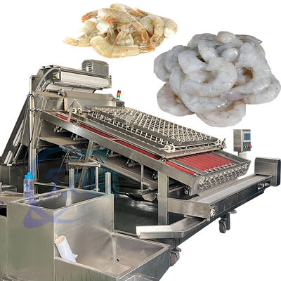 Goede prijs Grote garnalenpeelingapparatuur / garnalenpeeler Deveiner / garnalen schelpen verwijderende machine online