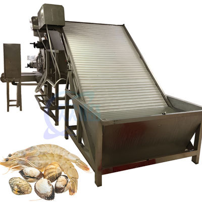 Kleine vissensorteermachine van roestvrij staal