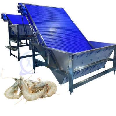 Vers garnalen sorteren elektrische garnalen grootte sorteren multifunctionele vis en garnalen screening machine