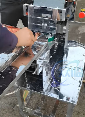 High Precision Sushi Shrimp Open Belly Machine Shrimp Back Cutting Machine
