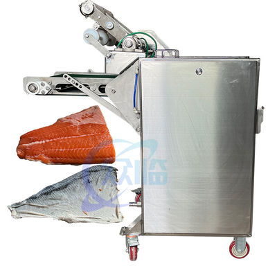 Halfautomatische visschilmachine Schilmachine voor het wassen en verwerken van inktvis en tilapia
