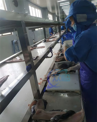 Goede prijs Professionele roestvrij staal 304 Tilapia schilmachine 0,75 kW Tilapia peeling machine online