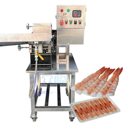 Goede prijs Van de de Verwerkingsmachine van hoge Precisie de Aquatische Garnalen Snijmachine van de Sushigarnalen online