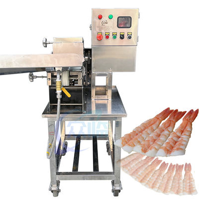 Goede prijs Sushi garnalen snijmachine gekookte garnalen snijmachine automatische garnalen snijmachine online