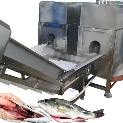 Vissenschoonmaakmachine voor het openen van de buik van vissen