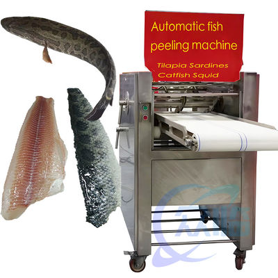Goede prijs STABLE SUS304 Fish Skinner Machine Semi Automatic Sardine Reinigingsmachine online
