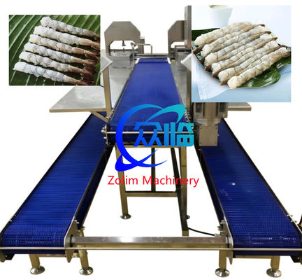 High Quality And Cheap Automatic Tempura Machine With Shrimp Stretching Machine
