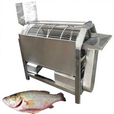 Goede prijs Praktische automatische vis schaalmachine slijtvast 500-600 kg/h 380V 2200x1150x1600mm online