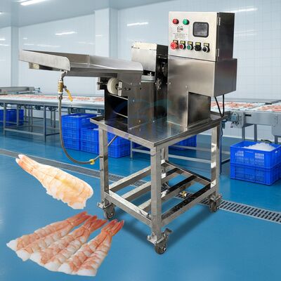 Goede prijs 0.4KW Sushi garnalenmachine Hoge precisie Sushi garnalenapparatuur CE-certificering Sushi garnalenlijn Garnalenverwerkingsmachine online