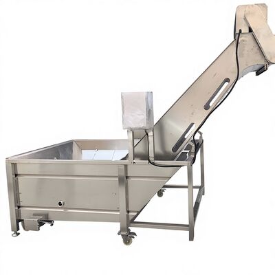 Goede prijs Zeevruchtenverwerking Wasmachine Lifting Machine Raw Material Elevator Shrimp Lift High Conveyor Belt Lifted Output Belt online
